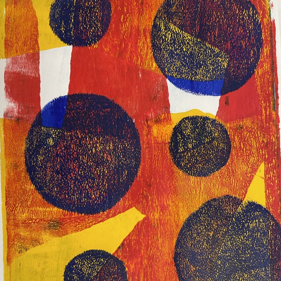 Artist workshop: Gelli Printing with Nick Christie from Incubate printing