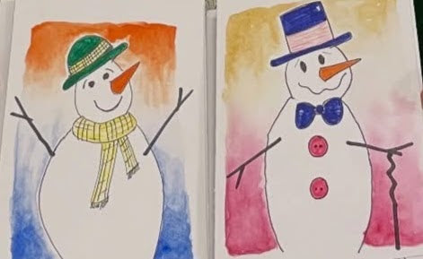 I Don’t Want to Grow Up: Watercolour Christmas Cards